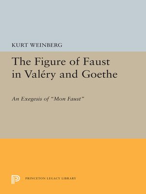 cover image of Figure of Faust in Valery and Goethe